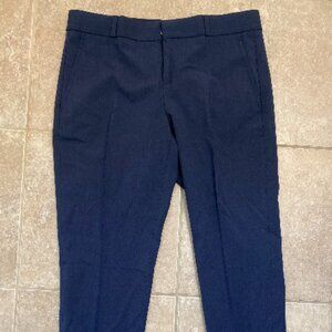 Banana Republic Ryan Dress Pant - Navy Blue Size 0P